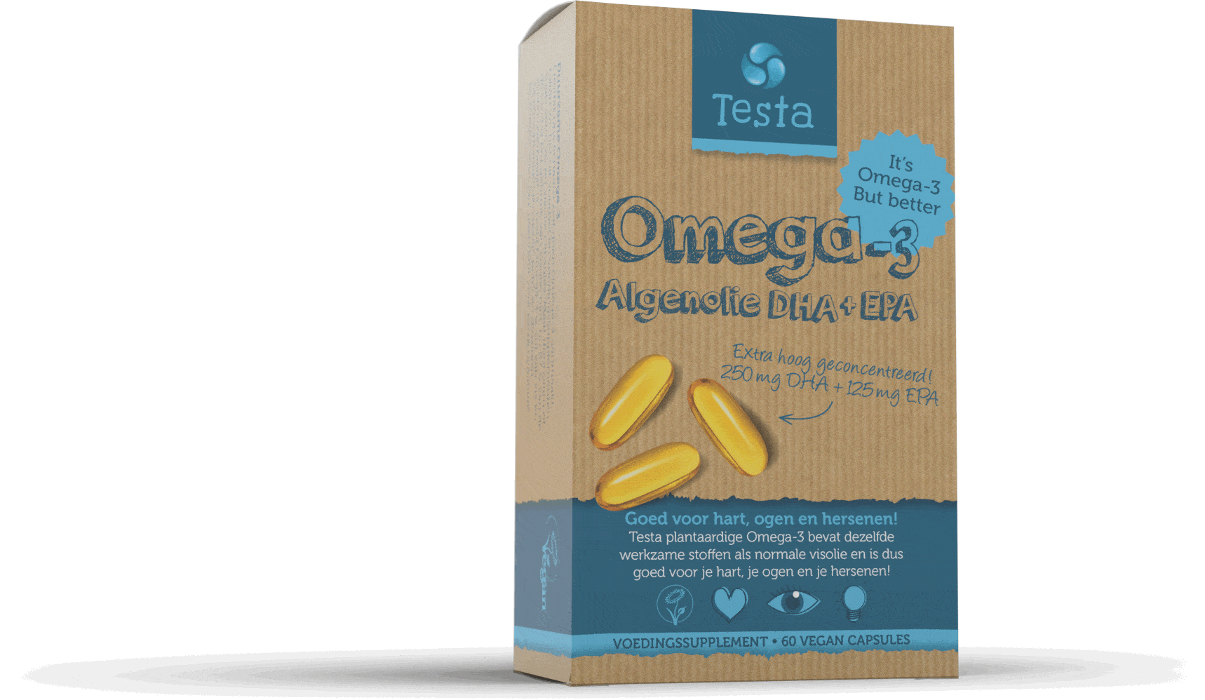 Buy Testa Omega-3 > 60 Capsules - DHA + EPA Testa