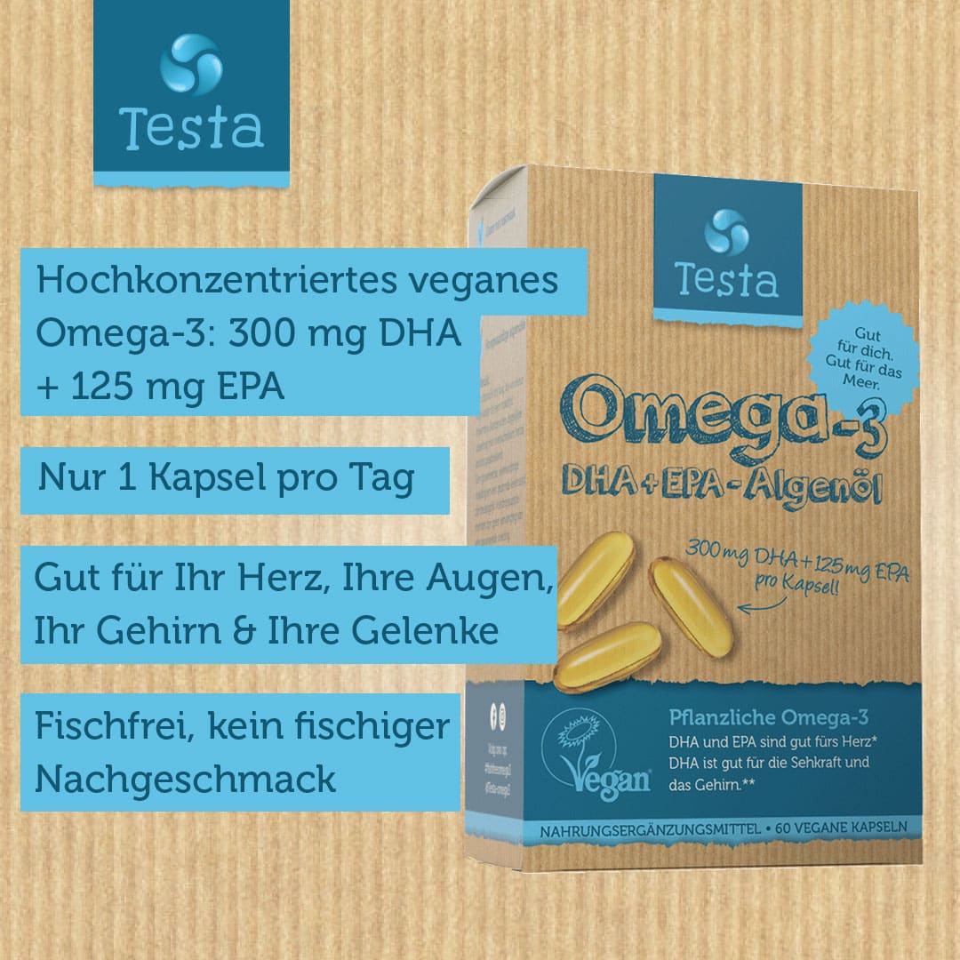 Kaufen Sie Testa Omega3 > 60 Kapseln DHA + EPA Testa