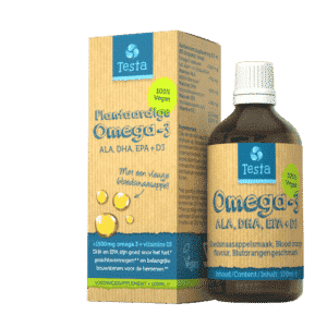 Vloeibare DHA + EPA omega-3 Algenolie + D3