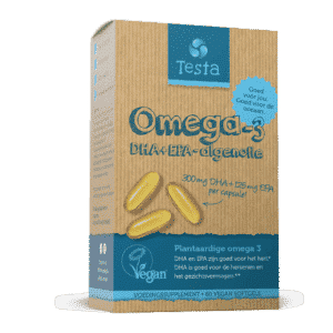 Vegan algenolie capsules omega-3 DHA EPA | Testa omega-3