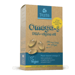 Testa omega-3 vegan algae oil DHA 250mg